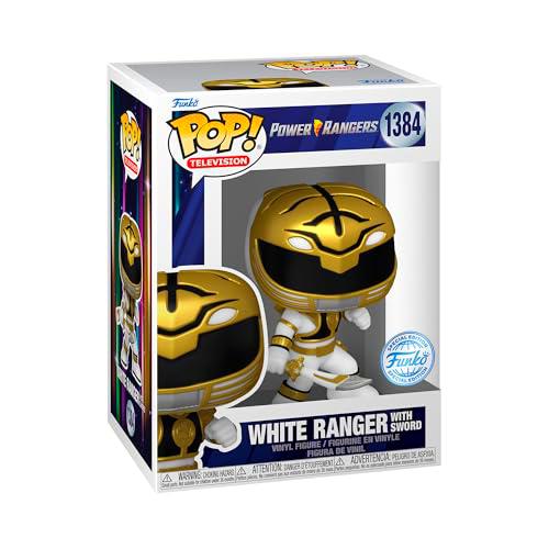 Funko Pop! TV: Power Rangers 30th Anniversary - White Ranger with Sword