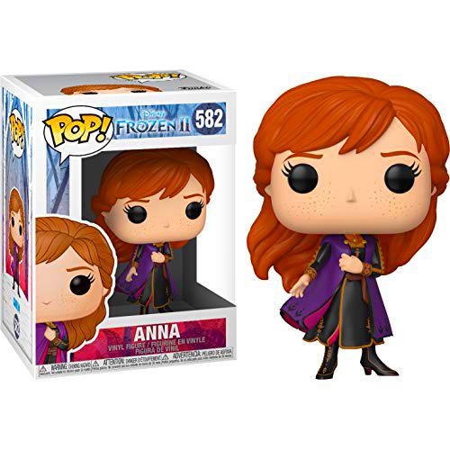 Anna: Fun ko Pop! Vinyl Figure &amp; 1 Compatible Graphic Protector Bundle (582