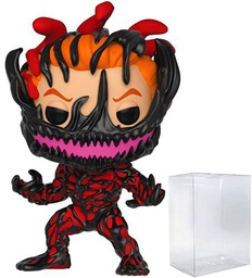 Funko Carnage: Venom x POP! Figura de vinilo de Marvel y 1 protector gráfico de plástico PET [#367 / 33073