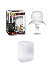 Funko ¡Pop! Heroes: Batman Beyond - Batman (Chase) incluido con un protector de ático de Byron