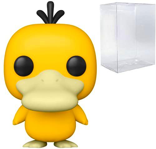 Figura de vinilo Pokemon Psyduck Funko Pop! (con funda protectora de caja emergente compatible)