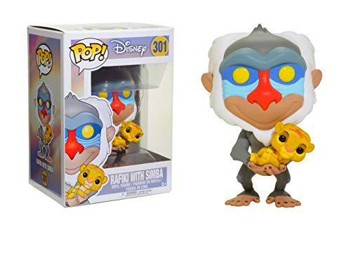 DISNEY - Bobble Head POP Nº 301 - Rafiki with Simba