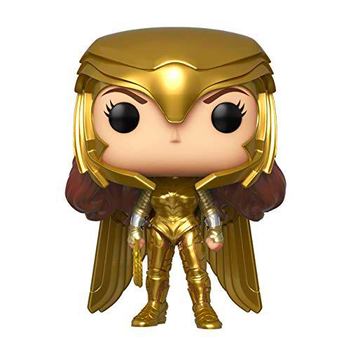 Funko - Pop! Wonder Woman 1984: Wonder Woman (Gold Power Pose) Figura Coleccionable