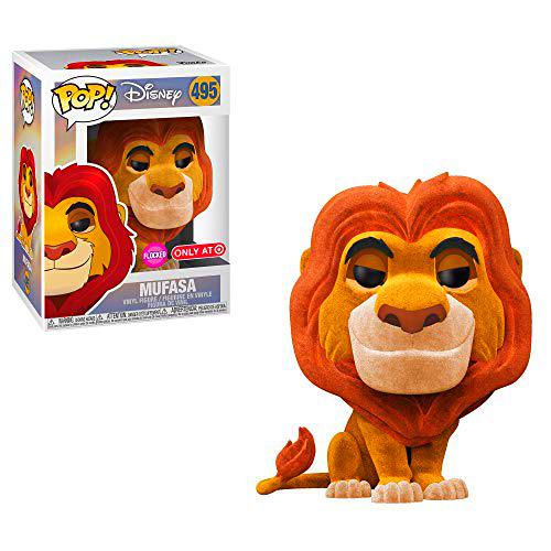 POP! Disney Mufasa Figura de vinilo 495 - Flocked Exclusive