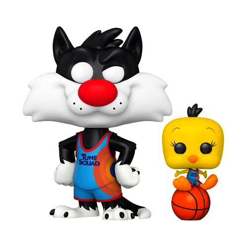 Funko 56228 POP and Buddy: Space Jam 2- Sylvester and Tweety